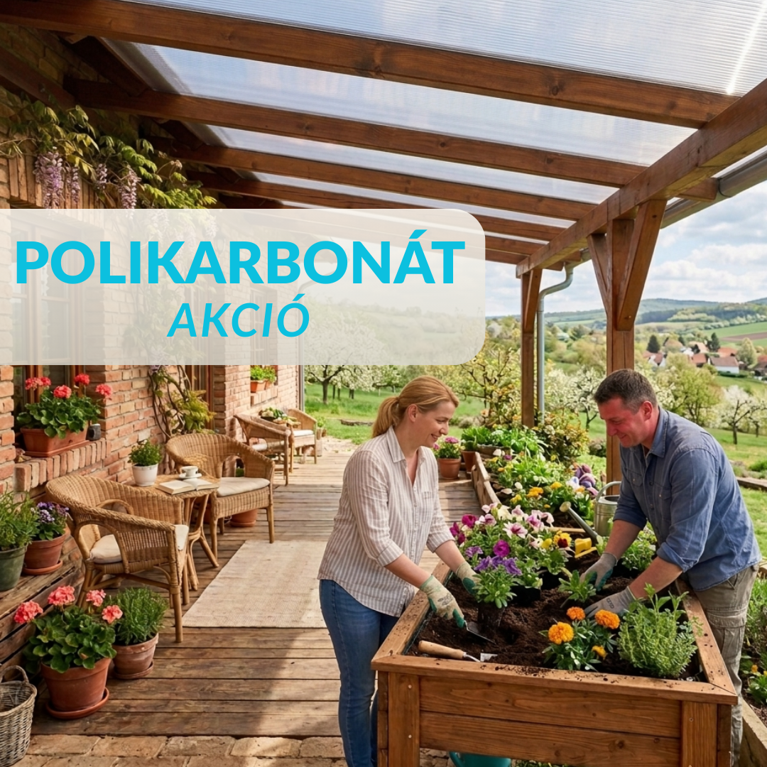 Basic polikarbonát lemez akció - P&T Plasztik